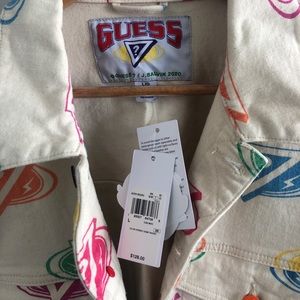 GUESS x J Balvin collab denim jacket